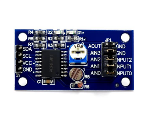 PCF8591 A/D - D/A Dönüştürücü Kartı