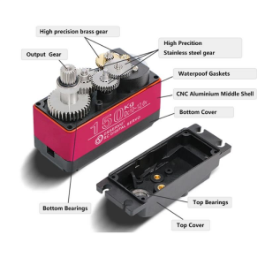 DS51150 150KG 12V 270 Derece Dijital Servo Motor