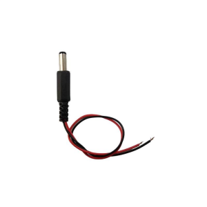 Power Konnektör Seti 2.1mm  Jst 2.54 Panel Tip Erkek - Dişi Kablolu - 20 + 20cm