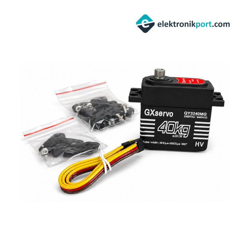 Metal Dişli Servo Motor 40 Kg