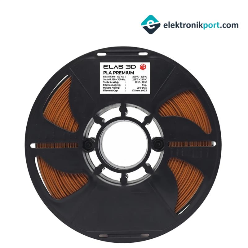 ELAS PLA Premium Filament - Kahverengi 1.75mm 1kg