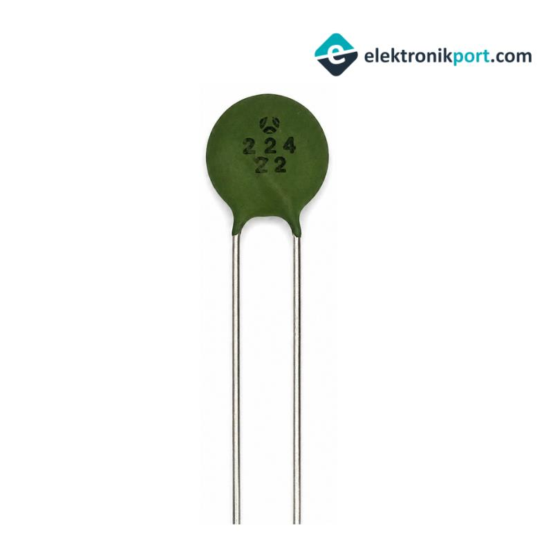 220nF 50V Seramik Disk Kondansatör