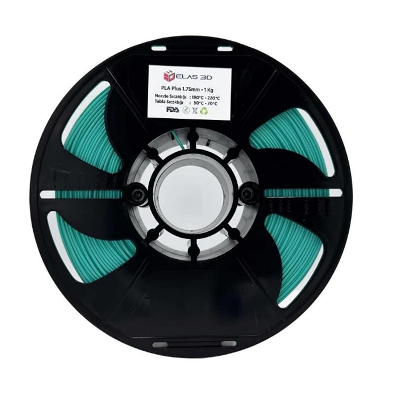 ELAS PLA Plus Filament - Su Yeşili 1,75mm 1kg