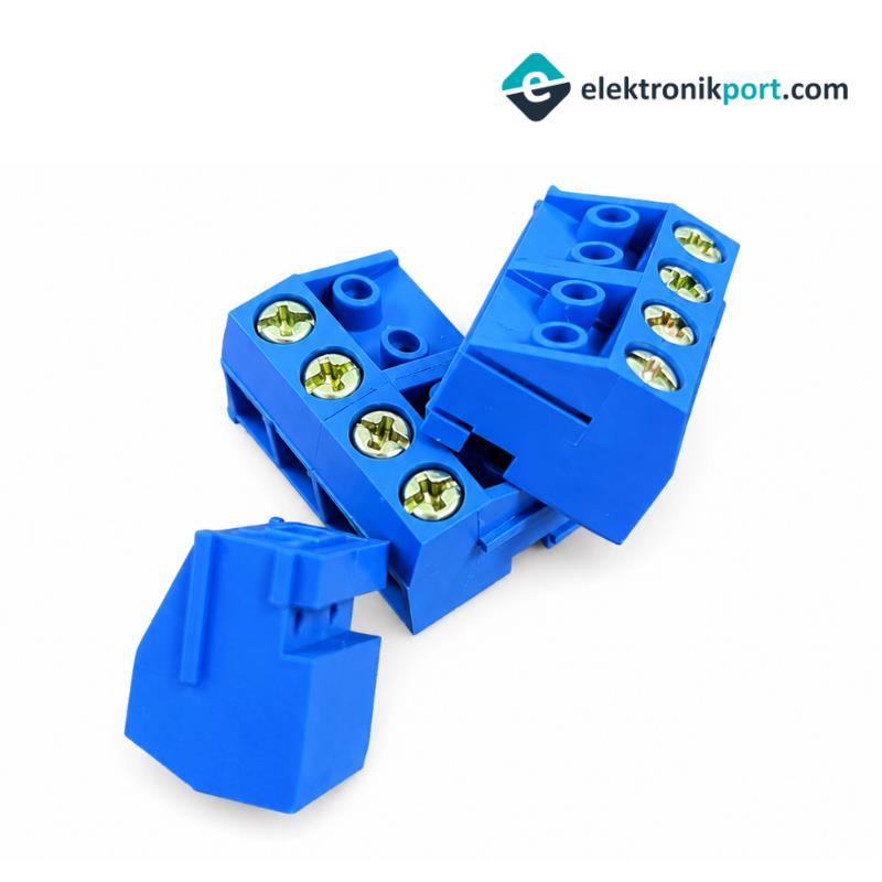 Pcb Tip Klemens 2 Pin Sıralı Geçmeli 5,08mm