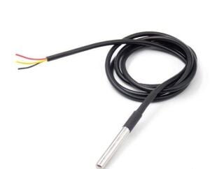 DS18B20 Su Geçirmez 1m Kablolu Sıcaklık Sensörü