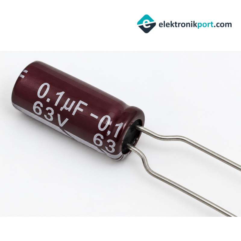 0,1uF 50V Elektrolitik Kondansatör
