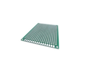 Çift Yüzlü Delikli Plaket 5x7cm Pertinaks