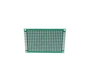 Çift Yüzlü Delikli Plaket 4x6cm Pertinaks