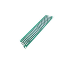 Çift Yüzlü Delikli Plaket 2x8cm Pertinaks