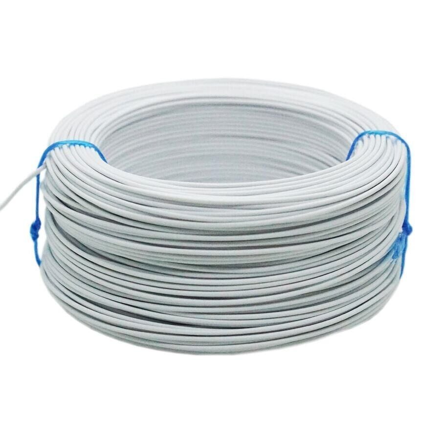 Beyaz Montaj Kablosu 10 Metre Çok Damarlı 0,22 mm2 NYAF