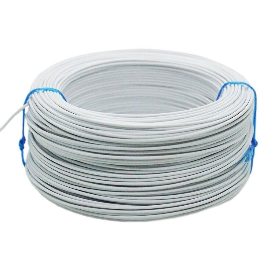 Beyaz Montaj Kablosu 10 Metre Çok Damarlı 0,22 mm2 NYAF