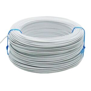 Beyaz Montaj Kablosu 10 Metre Çok Damarlı 0,22 mm2 NYAF