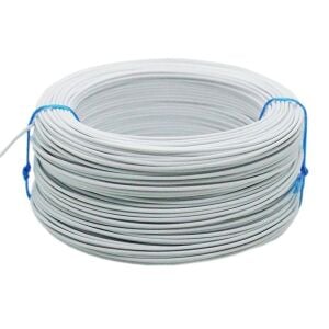 Beyaz Montaj Kablosu 10 Metre Çok Damarlı 0,22 mm2 NYAF