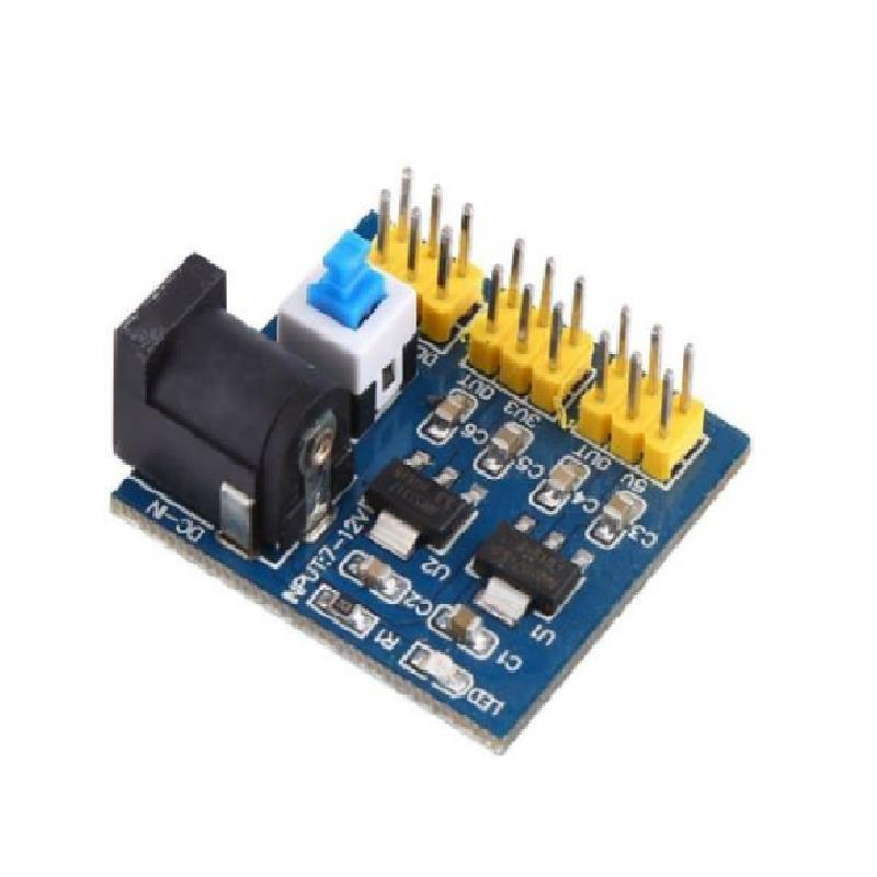 12 V Giriş 3.3V - 5V Çoklu Çıkışlı Regülatör Kartı
