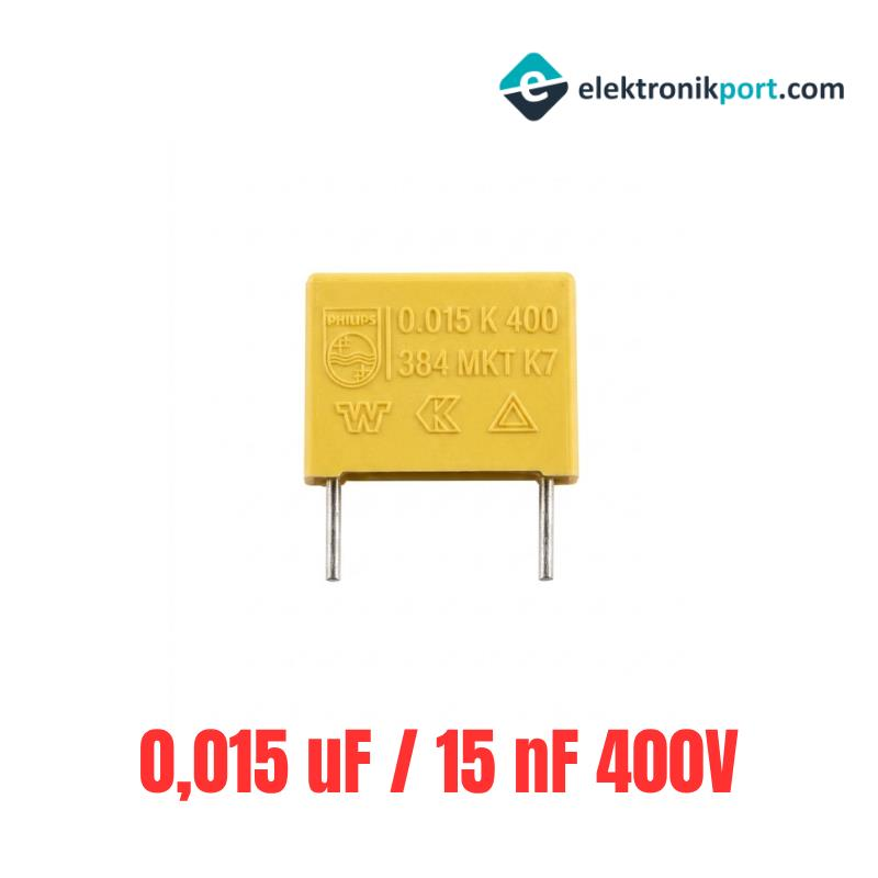 0,015 uF / 15 nF 400V MKT Film Kondansatör