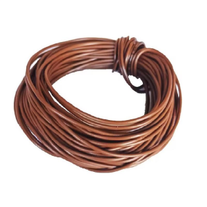 Montaj Kablosu Çok Damarlı 0,50 mm2 10 Metre NYAF Kahverengi