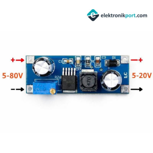 XL7015 DC-DC 5-80V Ayarlanabilir Voltaj Düşürücü Güç Kaynağı Modül