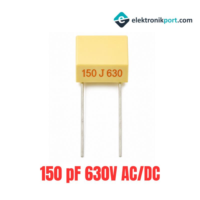 150 pF 630V AC/DC Film Kondansatör