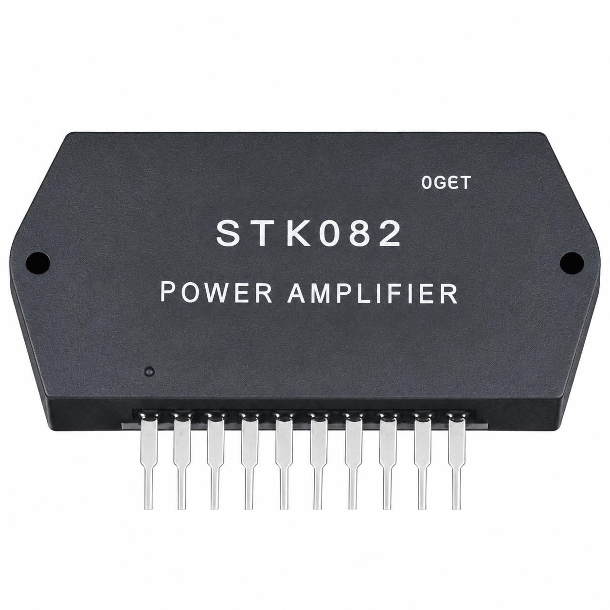 STK082 35W 10 Pin Hibrit Ses Amplifikatör Entegresi