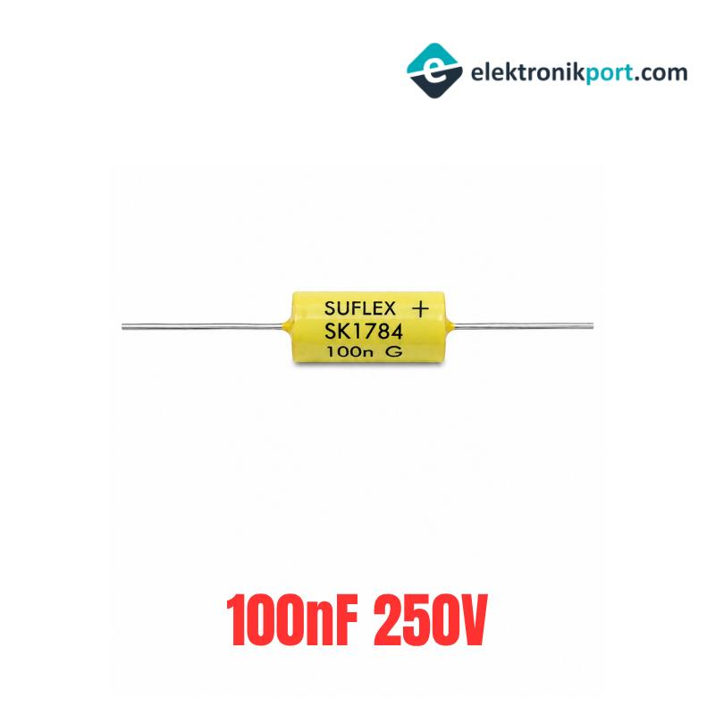 100nF 250V DC Polyester Film Kondansatör
