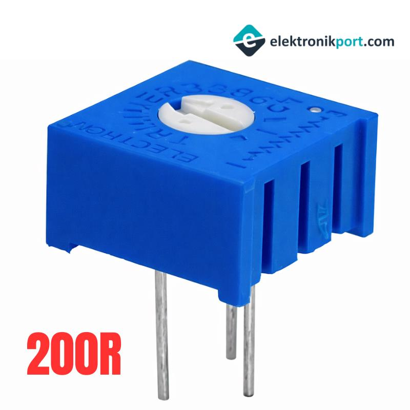 200R  3386 Yatık Trimpot