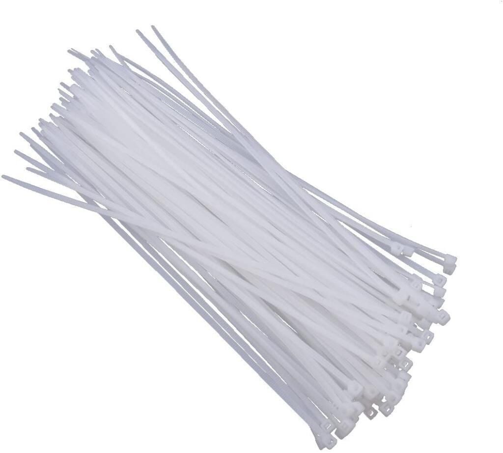 Plastik Kablo Bağı Beyaz 200x2,5mm (100Adet)
