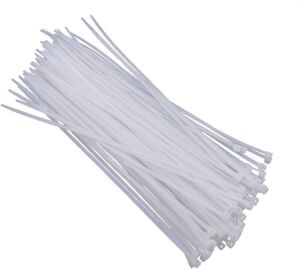 Plastik Kablo Bağı Beyaz 200x2,5mm (100Adet)