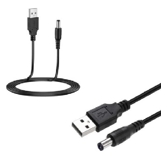 USB To Power Kablo 1 Metre 2,1 - 2,5mm Arduino Uyumlu