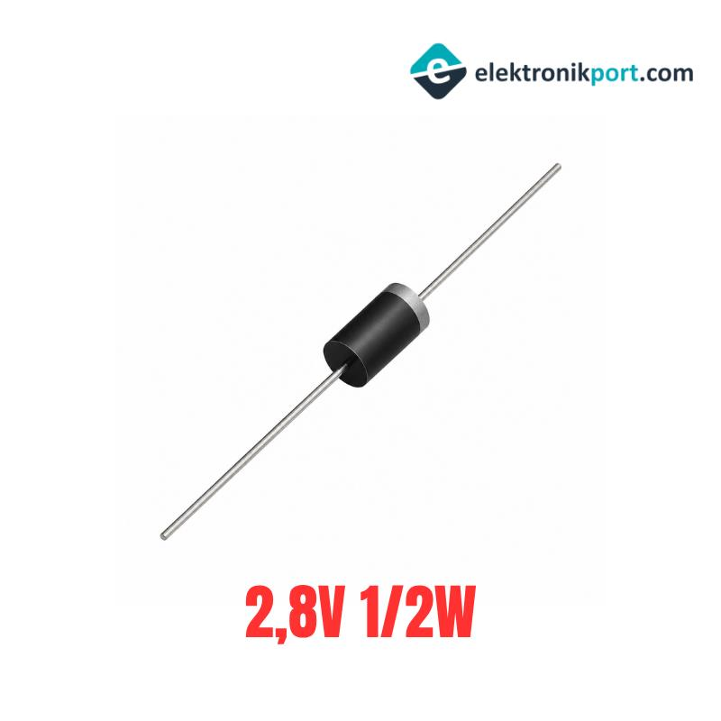 2,8V 1/2W Zener Diyot