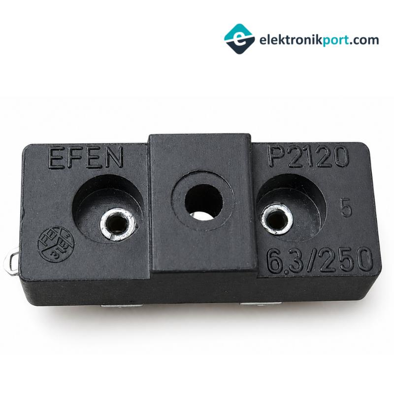 EFEN P2120 Sigorta Yuvası 6,3A 250V