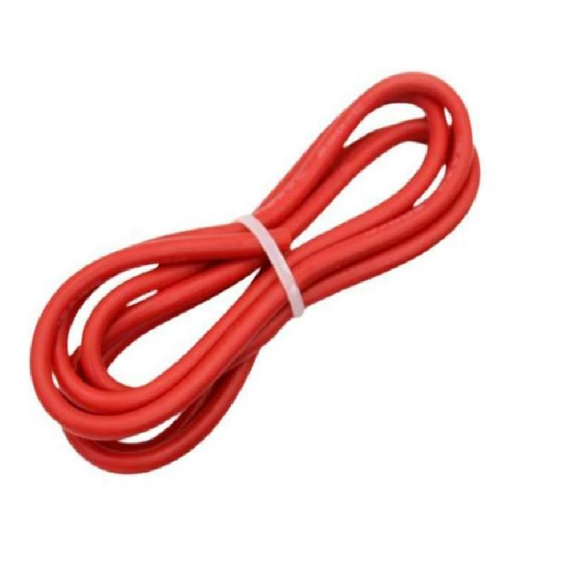 Silikon Kablo Kırmızı 10 AWG 1 Metre