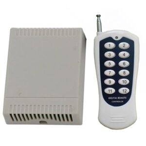 12 Volt 433 Mhz 12 Kanallı Alıcı Verici Garaj Kumandası Devresi