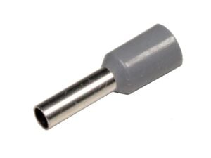 İzoleli Kablo Yüksüğü 2,50mm | Gri | 1000 Adet | Alman Normu