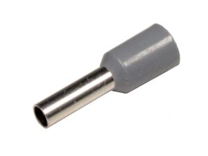 İzoleli Kablo Yüksüğü 2,50mm | Gri | 1000 Adet | Alman Normu