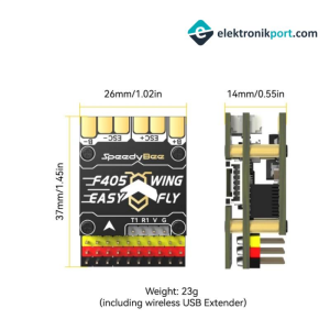 SpeedyBee F405 WING Mini Sabit Kanat Uçuş Kontrol Kartı