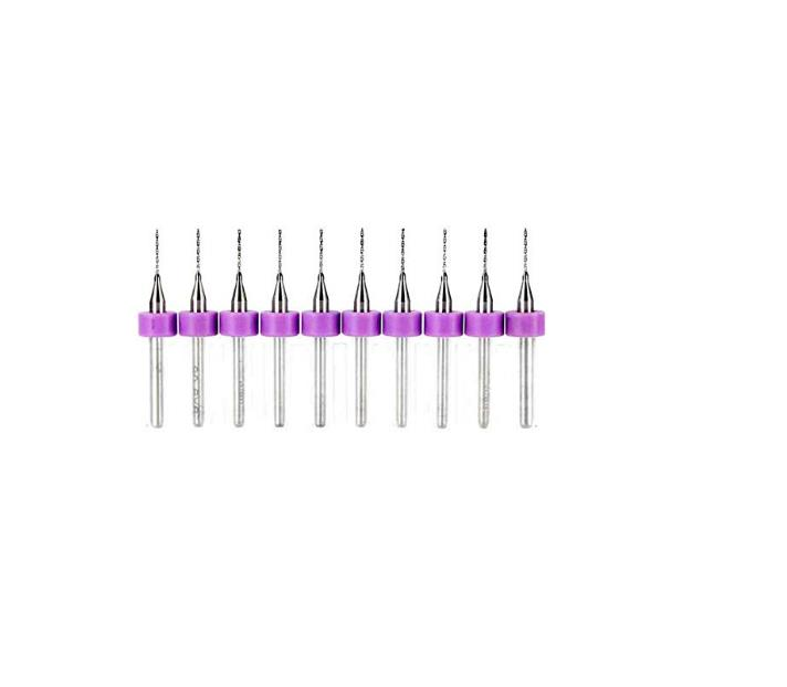 Pcb Mikro Mini Karbür Matkap Ucu 0,9Mm 10 Adet