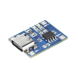 TP4056 Korumasız 1A Lipo - Li Ion Pil Şarj Devresi 3,7V Type-C Girişli