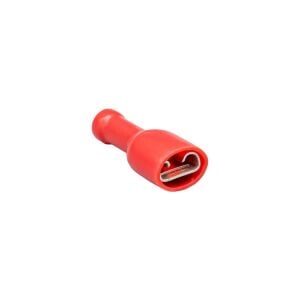 Dişi Faston Tip Tam İzoleli Kablo Ucu | 0,8x6,35 |0,5 - 1,5mm² | 200 Adet