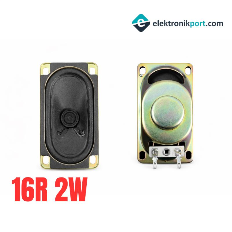 Hoparlör 16R 2W 90x50mm