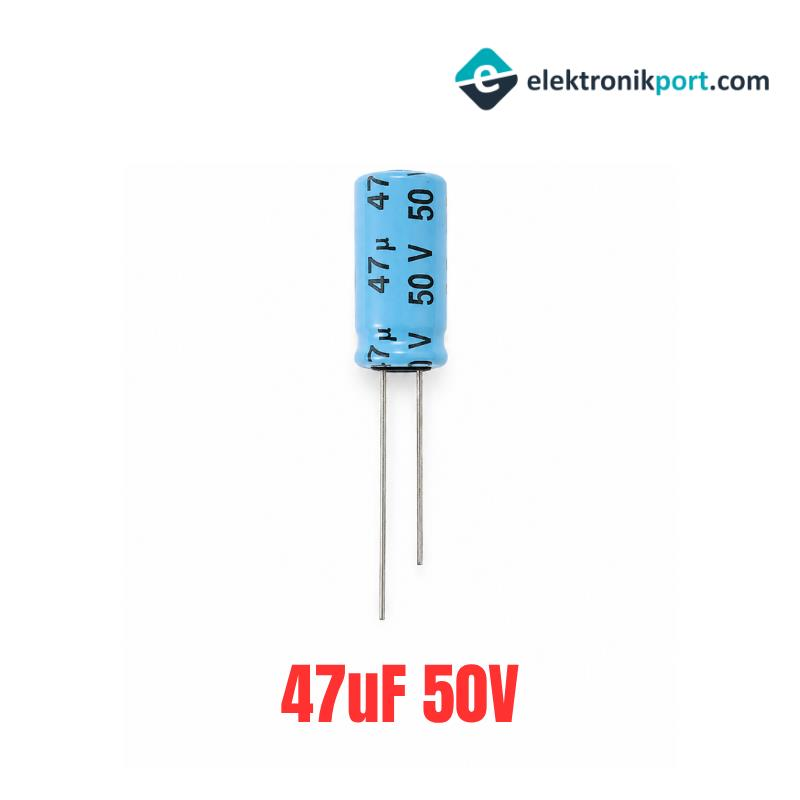 47uF 50V Kutupsuz Film Kondansatör
