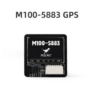 HGLRC M100-5883 M10 GPS Modülü 21x21mm Pusula ile Seramik Anten Yerleşik RC Uçak FPV Uzun Menzilli için LED Göstergeler