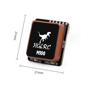HGLRC M100-5883 M10 GPS Modülü 21x21mm Pusula ile Seramik Anten Yerleşik RC Uçak FPV Uzun Menzilli için LED Göstergeler