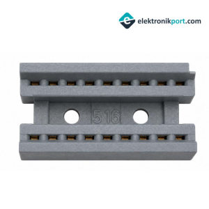 16 Pin DIP Entegre Soketi PCB Tip