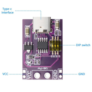 PD/QC/AFC Hızlı Şarj Adaptöründen Voltaj Tetikleyici / Seçici Modül