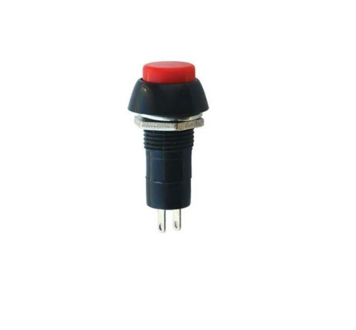 IC-186 Kırmızı Plastik Anahtarlı Buton 12mm PBS-11A