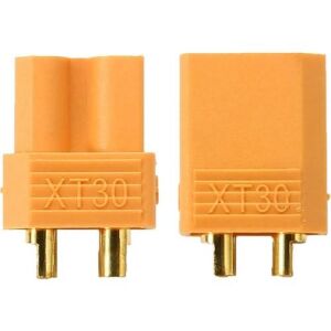 XT30 Konnektör Soket Seti (Erkek + Dişi) Li-Po Pil Batarya