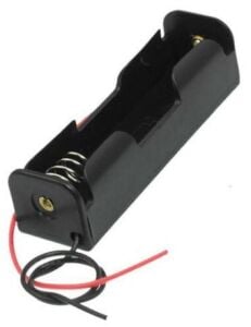 18650 Pil Yatağı Tekli Lityum Ion Pil Yuvası - 1 Kanal