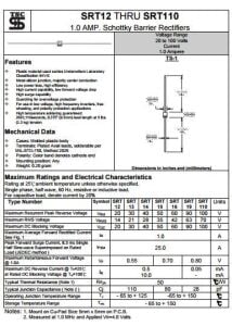 SRT14 Schottky Diyot