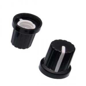 Potansiyometre Başlığı Line - Beyaz