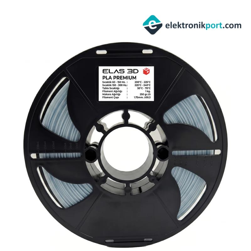 ELAS PLA Premium Filament - Pastel Mavi 1.75mm 1kg